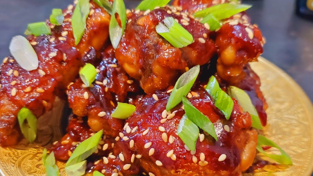 STOVE TOP BBQ STICKY HONEY GARLIC CHICKEN WINGS CHICKEN WING