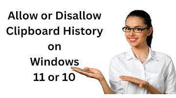 How to Turn On or Off Clipboard History on Windows 11 or 10 (Registry Editor)?