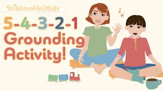 5Minute Mindful Activity Using The 54321 Grounding Technique For Kids