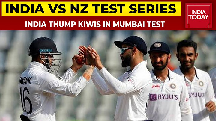 India Hammer New Zealand By 372 Runs In Mumbai Test, Register Biggest Test Victory, Win Series 1-0
