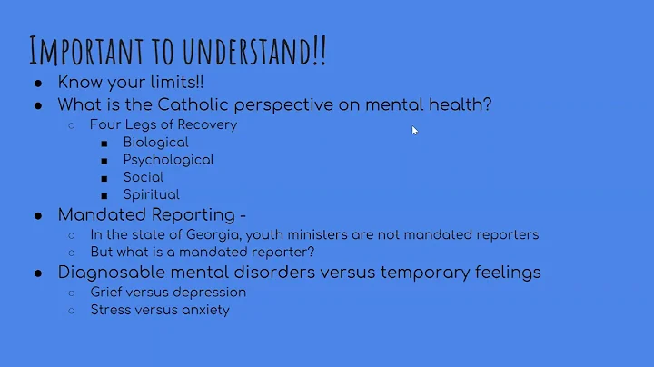 Christina Conti on Mental Health in Youth Ministry