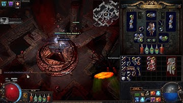 Path of Exile: Hardcore Incursion: Trying to double corrupt my 6-link Inpulsas