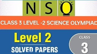 Celebrity Class 3 NSO LEVEL -2 2018 | National Science Olympiad level 2 Complete solution video of Question Wealth