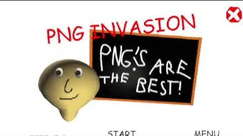 Playing PNG Invasion (A Baldi