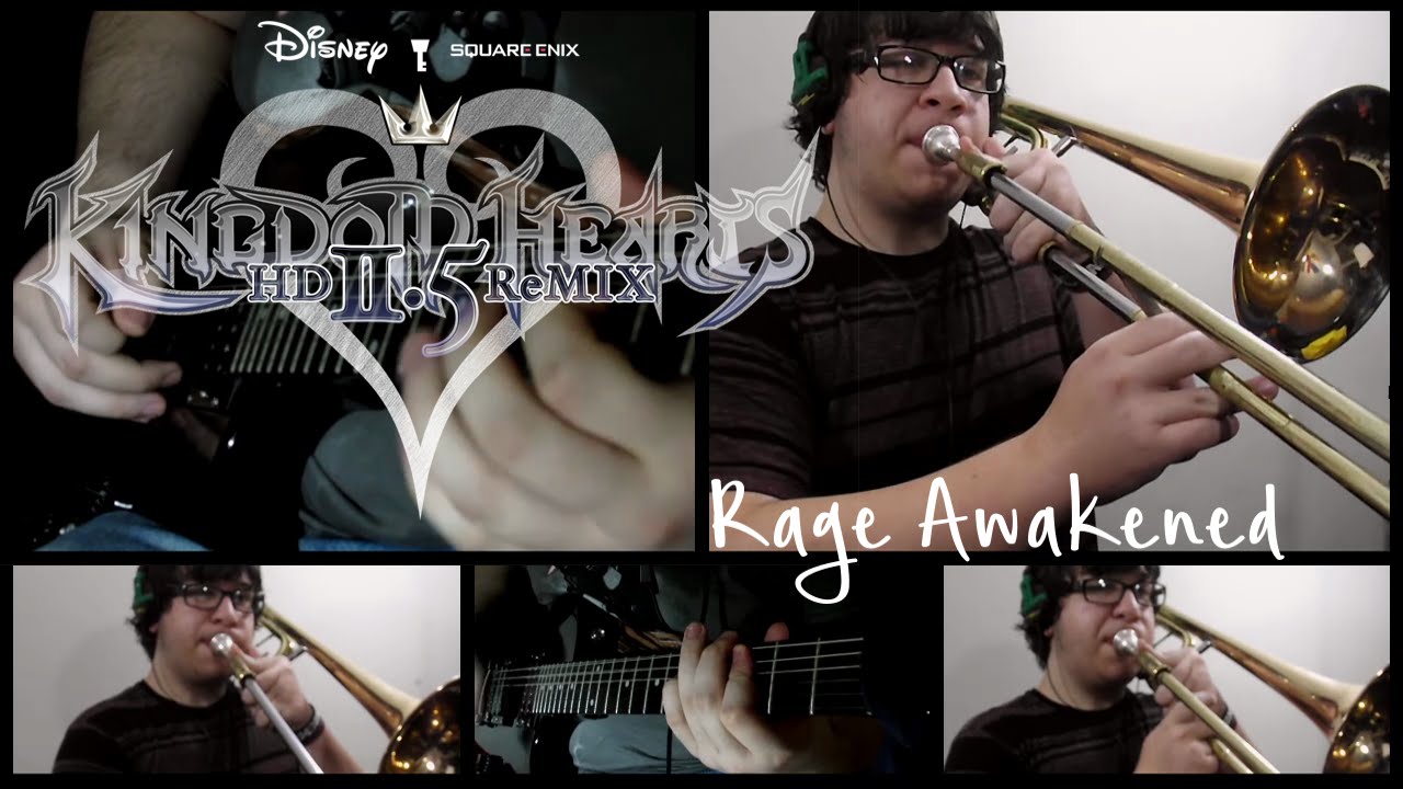 Rage Awakened (Kingdom Hearts 2.5 ReMix) Metal Cover (ft. EricLTrombone) | Dacian Grada