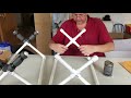Making an airplane stand from pvc