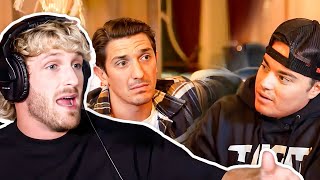 Logan Paul REACTS To Andrew Schulz CONFRONTING Steiny From Nelk Boys On FULL SEND Podcast