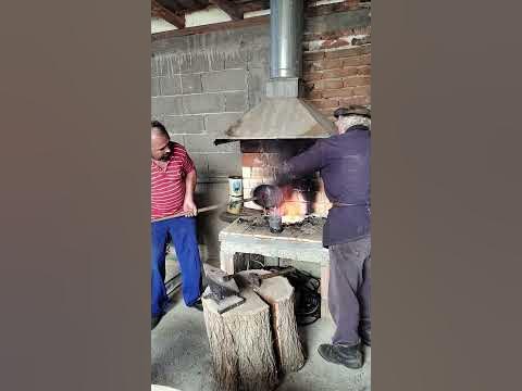 Леене на алуминий в село Шаново - YouTube