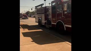 Firefighter Dylan Cunningham Funeral Drive By.