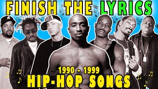 Finish the Lyrics 90s Hip Hop Song | Best of Old School Rap Songs | Throwback Rap | Lyrics Challenge screenshot 5