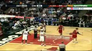 D Rose vs Pistons (2/10/09)