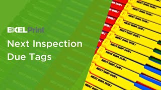 Next Inspection Due Tags