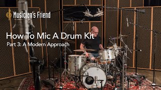 How To Mic a Drum Kit, Part 3: A Modern Approach, Recording with 20+ Microphones