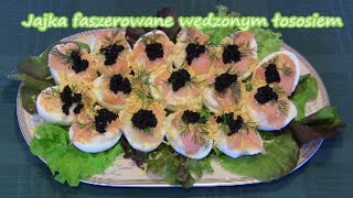 Jajka Faszerowane Wędzonym Łososiem