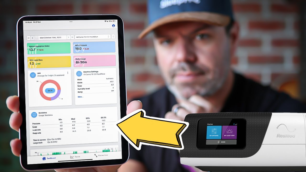 Best Cpap Charts For Apple iPad #SleepHQ - YouTube