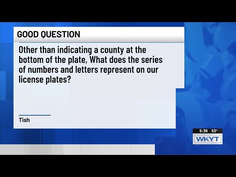What Is The Significance Of The License Plates As It Relates To The Message They Reveal
