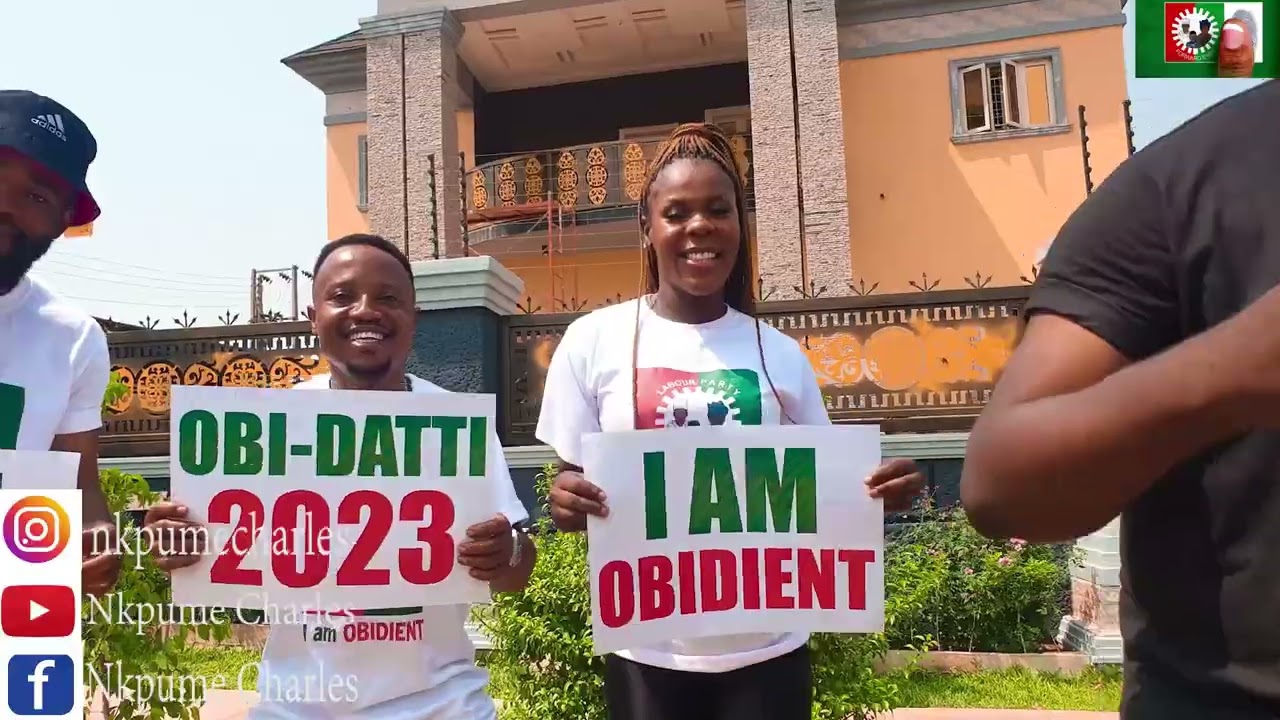 I AM OBIDIENT - Campaign Song composed by (Nkpume Charles)