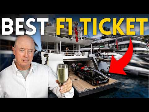 Why you MUST be on a yacht at the MONACO GRAND PRIX!
