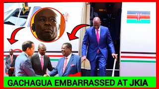 Breaking News!!  See what Ruto did to Gachagua before leaving to America, Mudavadi Left in Charge