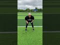 ILB hook curl drop footwork