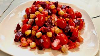 Healthy Beetroot and Chickpeas Salad Recipe | Lose your belly fat very easy