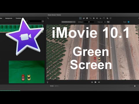 how to edit green screen video in imovie