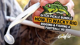 Ditch Pickle Bundle | Rigging & Retrieving a Paddle Tail Swim Bait With a Mustad Spring Keeper Hook screenshot 1