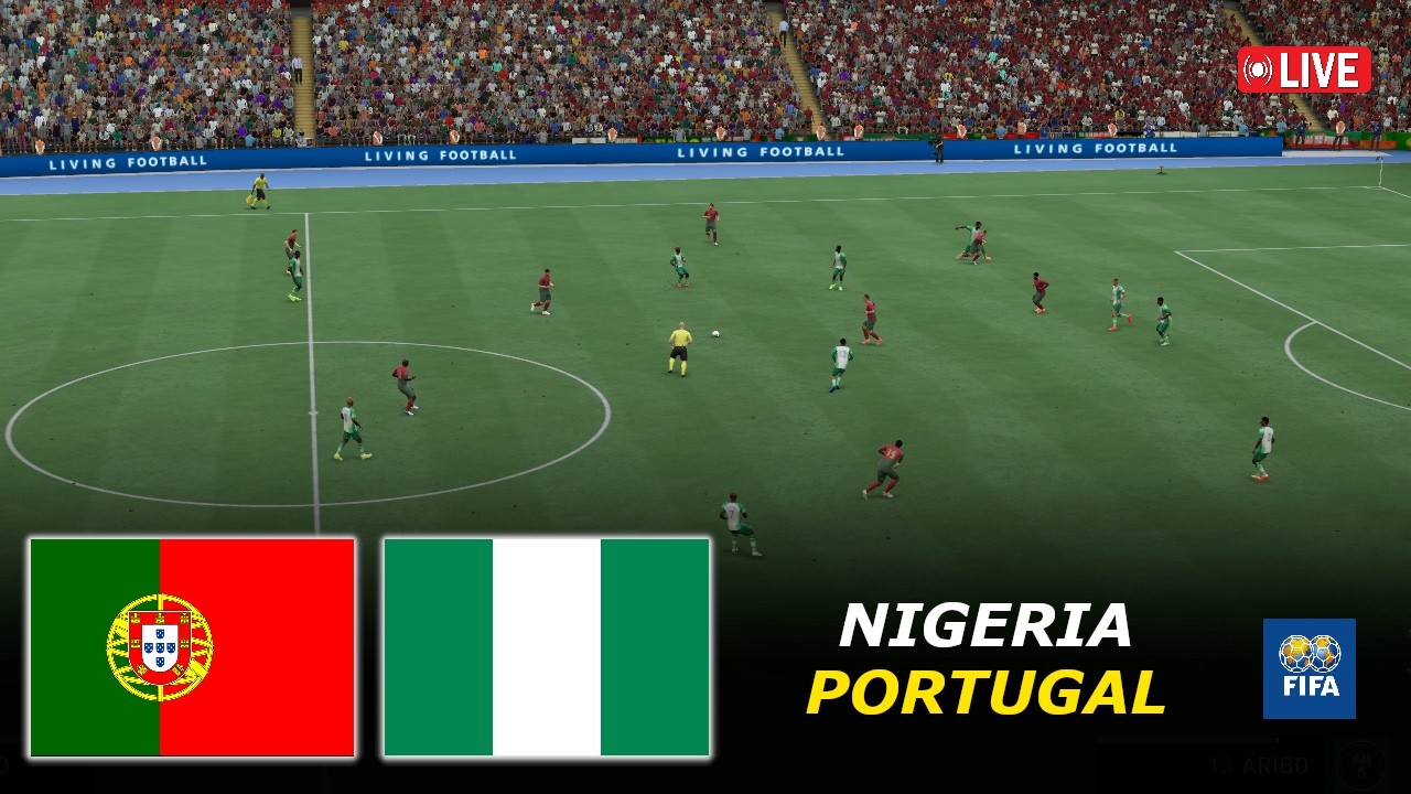 🔴Portugal vs Nigeria Live | International Friendly Match 2026 | eFootball PES 21 Simulation