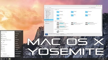 Windows Customs Theme - Mac OS X Yosemite