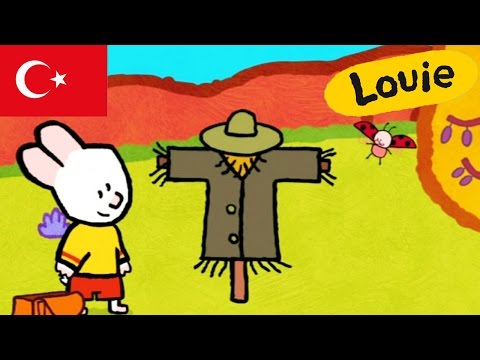 LOUIE - Korkuluk Çiziyor S02E04 HD | Çocuklar için çizgi filmler