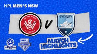 NPL Men's NSW Round 2 Highlights – WSW v Sydney FC