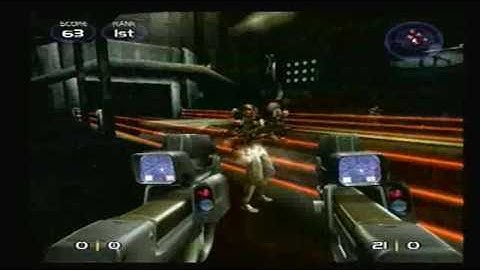 Timesplitters 2 PS2: Robot Factory Deathmatch