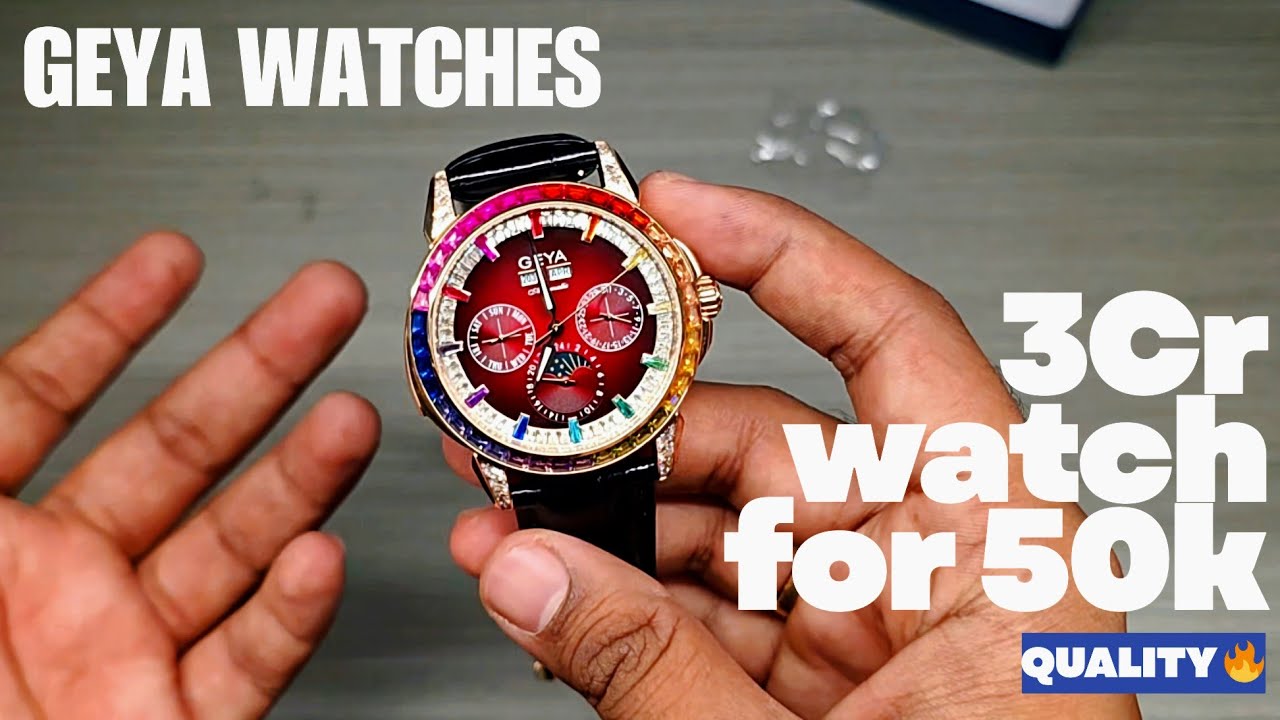 GEYA Watch brand made fashion affordable? 