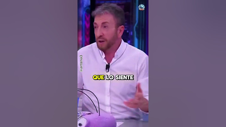 Un desatado Pablo Motos sobre Sánchez: "Perdón piden los niños. O es cómplice o un incompetente"
