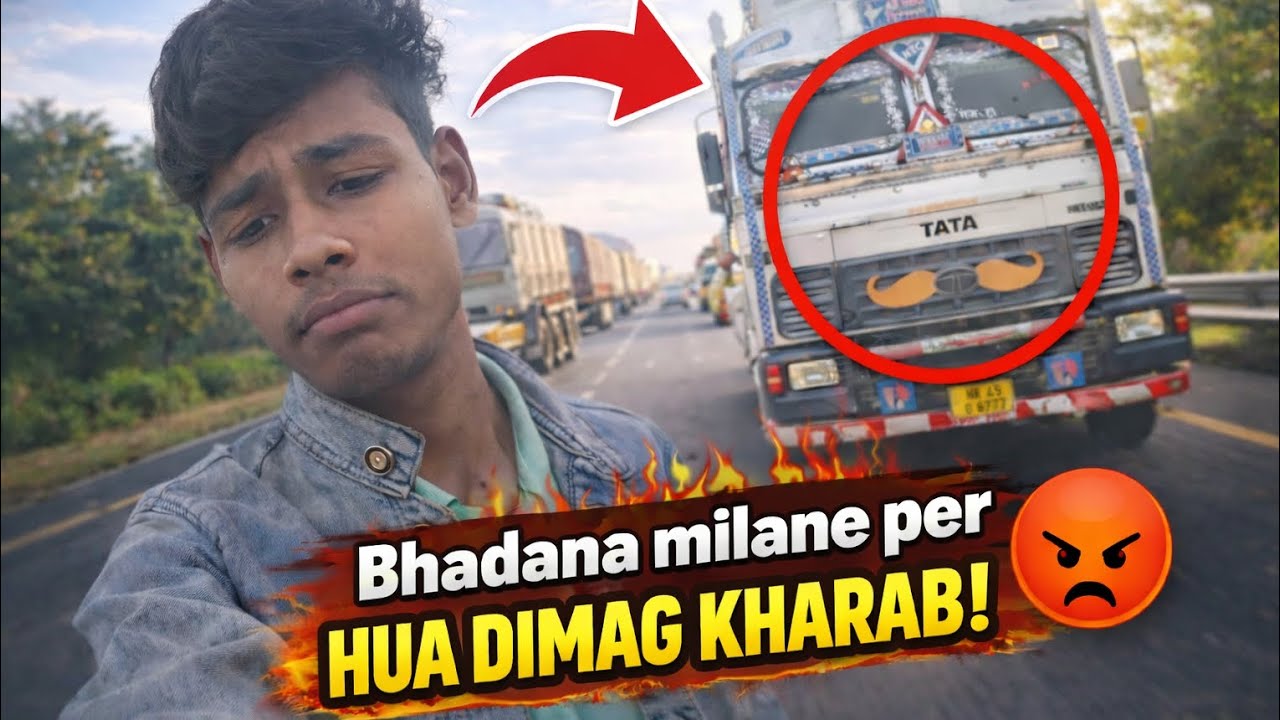 Bhadana Milane Per Hua Dimag Kharab 😡 | Road Par Full Scene | Rihan TATA Vlog 🚛