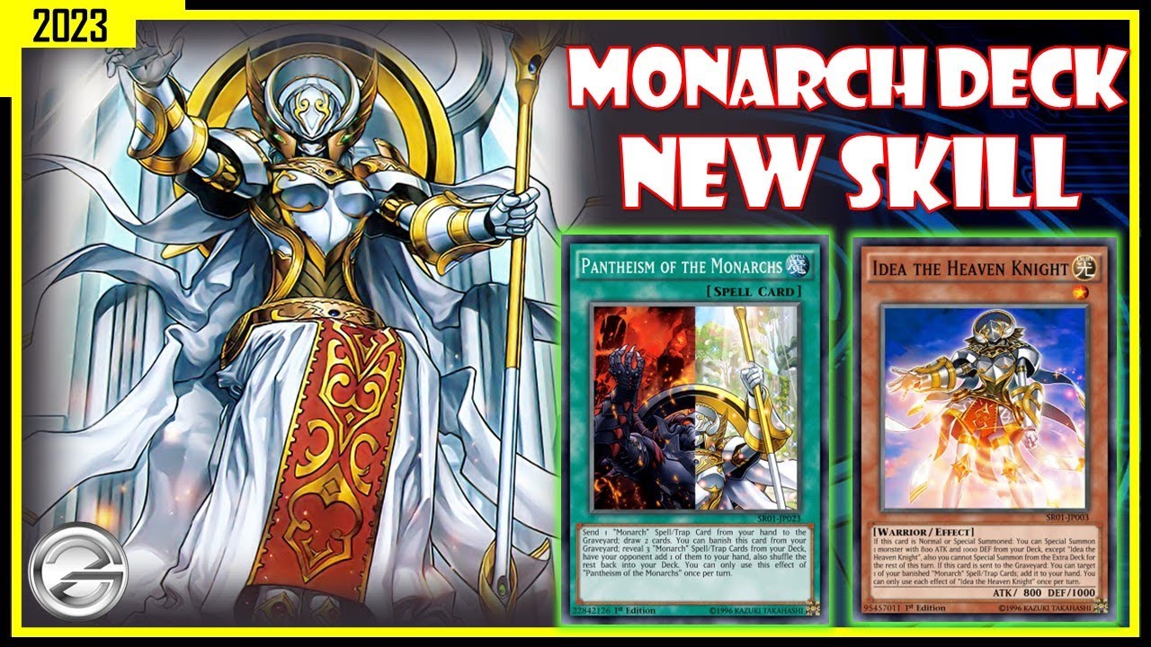 Yugioh Duel Links | Monarch Deck New Skill New Support Gameplay June 2023 | 遊戯王デュエルリンクス