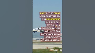 Discovering the Secrets of the Airbus A380: 5 Fascinating Facts #shorts