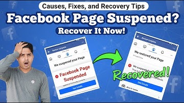 We Suspended Your Page on Facebook l How to Fix ‘We Suspended Your Page on Facebook