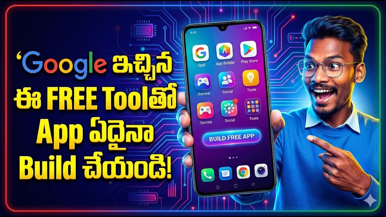 Watch Create a Free App Using Google Opal🚀 (Telugu)” | Full Step-by-Step Guide on YouTube Watch Create a Free App Using Google Opal🚀 (Telugu)” | Full Step-by-Step Guide on YouTube