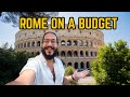 TRAVEL ROME ON A BUDGET - Things to do and where to eat!