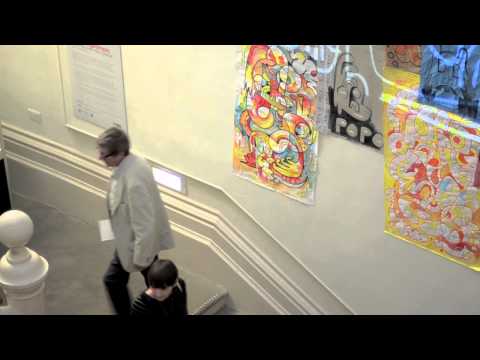 Papering Over the Cracks - Jon Burgerman at Nottin...