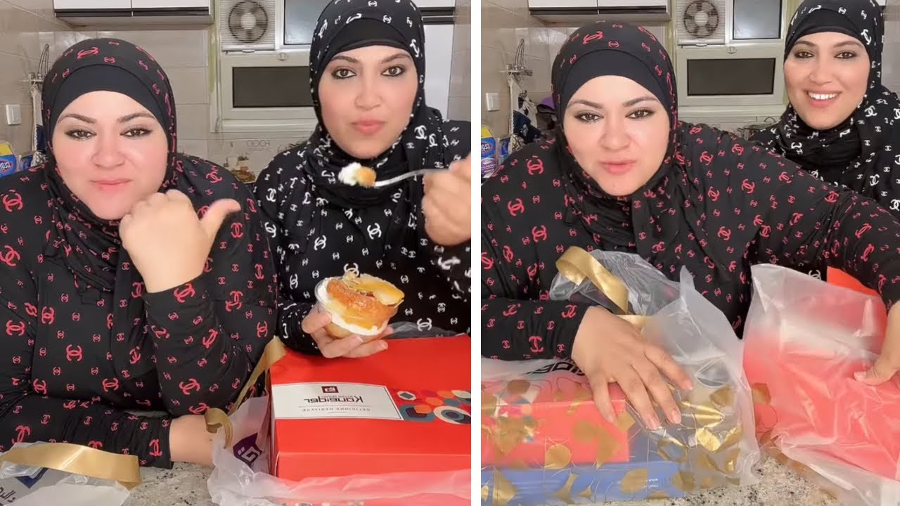 عملت تحدي انا واختي عشان عيد ميلادها هي وابني قولو كلمة