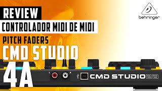 Behringer Video Manual: CMD Studio 4a Pitch Faders