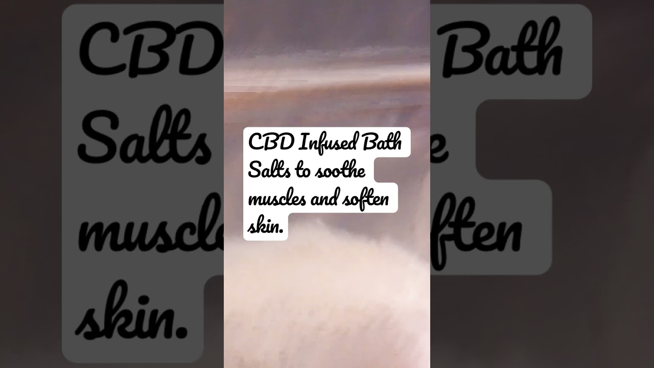 CBD Infused Bath Salts from BC Coastal Comforts 🛁