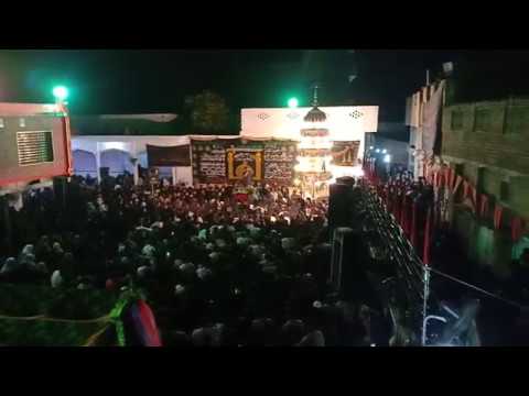 10 Muharram 2018 1440 Azan e  Ali Akbar Zakir Syed Aoun Sabir Behal Rasul Nagar