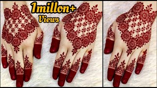 Latest Easy Henna Art 2019 By Saima