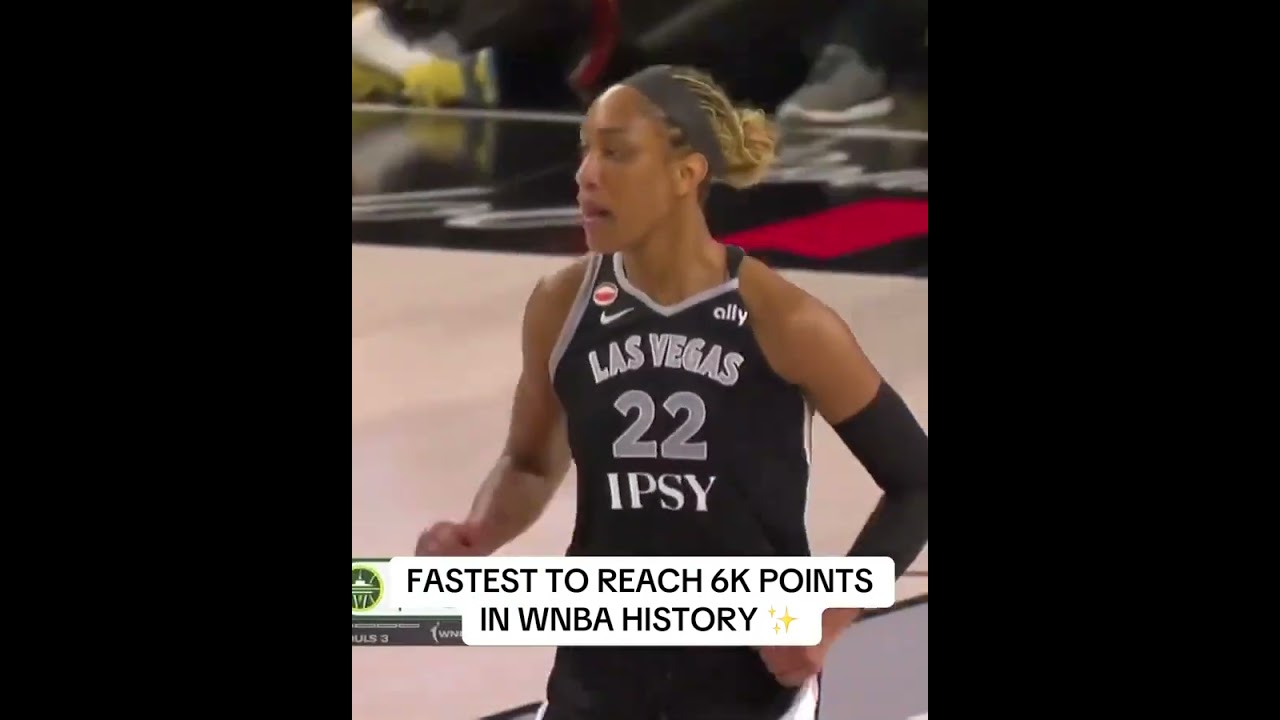 A'ja Wilson did it in just 278 games ♠️
