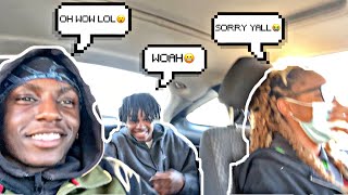 SLAMMING THE BRAKES PRANK ON BOYFRIEND & BROTHERS! (MUST WATCH)