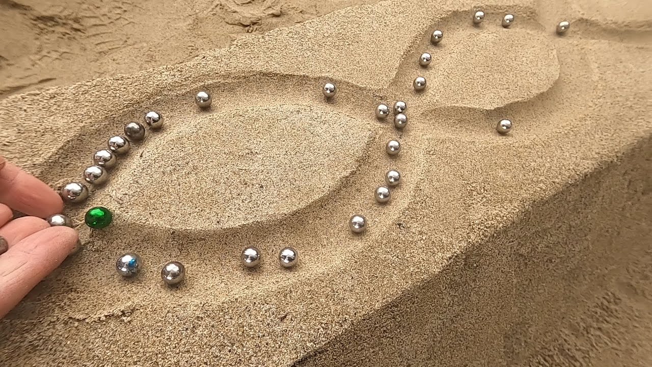 Marble Run Race ASMR Sand Satisfying Marble Run Imagine Canicas en
