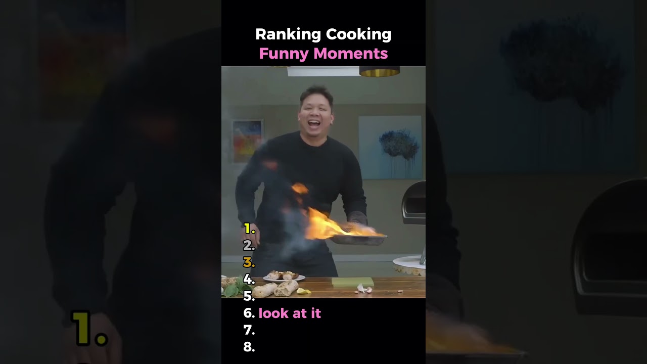 Рейтинг смешных моментов из процесса готовки!